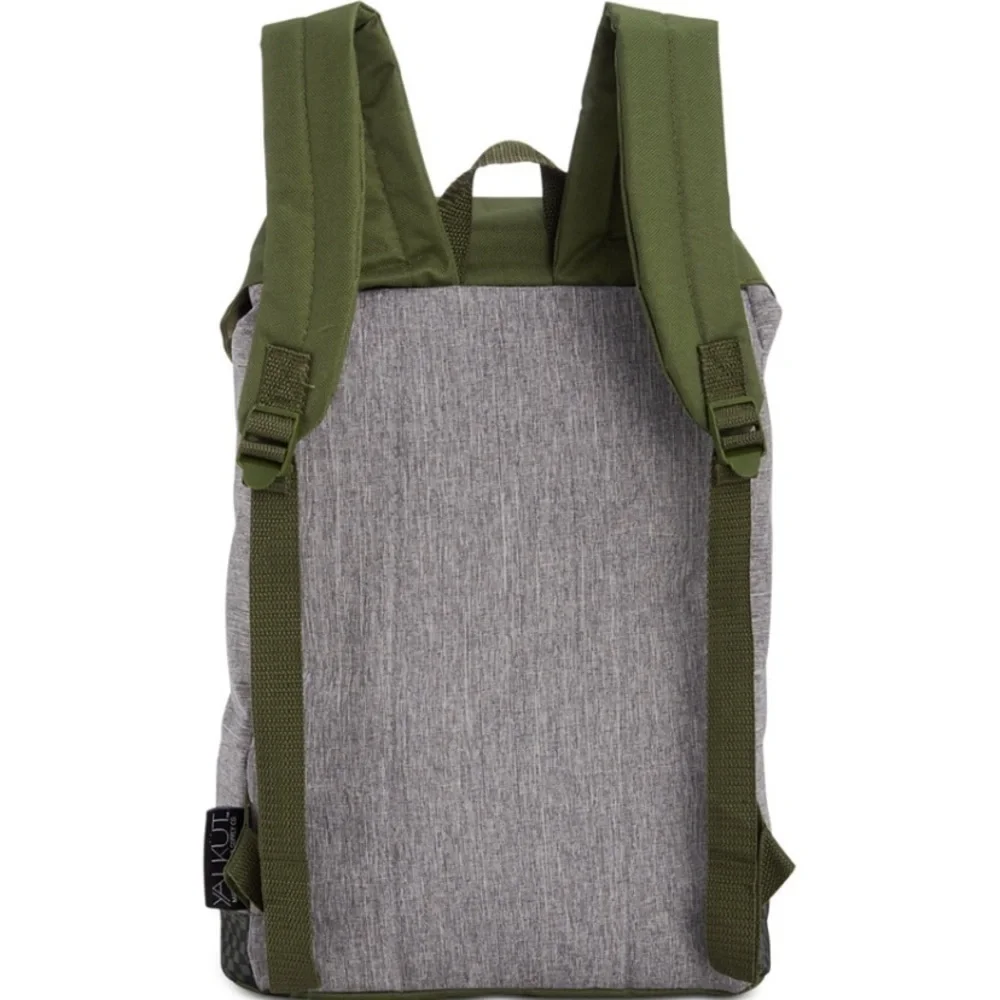 New Unisex Camo green Padded Strap school Backpack Bag nwt